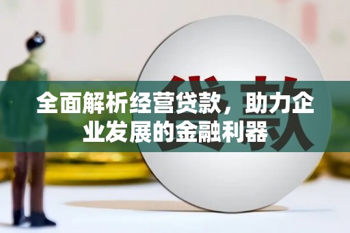 新市全面解析经营贷款，助力企业发展的金融利器
