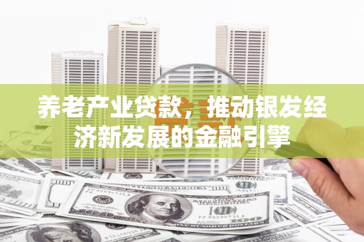 新市养老产业贷款，推动银发经济新发展的金融引擎