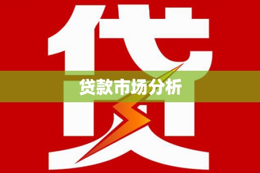 新市贷款市场分析