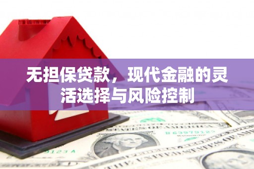 新市无担保贷款，现代金融的灵活选择与风险控制