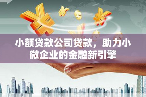 新市小额贷款公司贷款，助力小微企业的金融新引擎