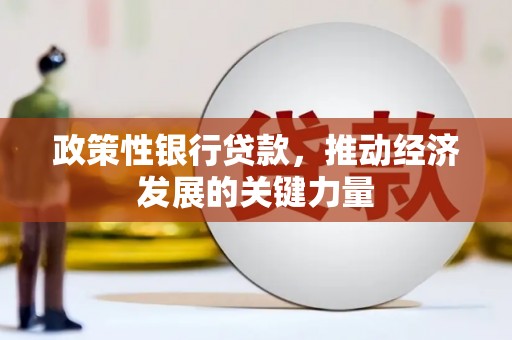 新市政策性银行贷款，推动经济发展的关键力量