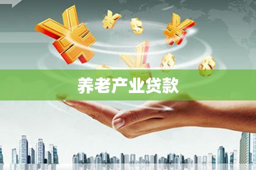 新市养老产业贷款